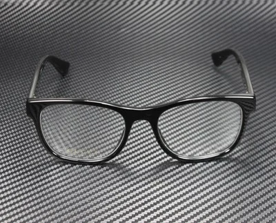 GUCCI GG0004O 001 Round Oval Black Demo Lens 53 mm Men 2