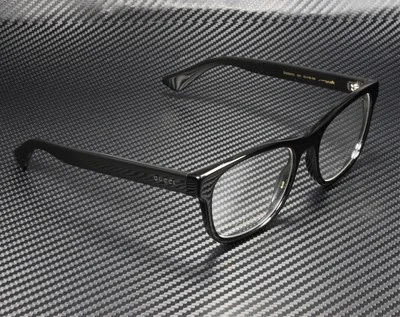 GUCCI GG0004O 001 Round Oval Black Demo Lens 53 mm Men 3