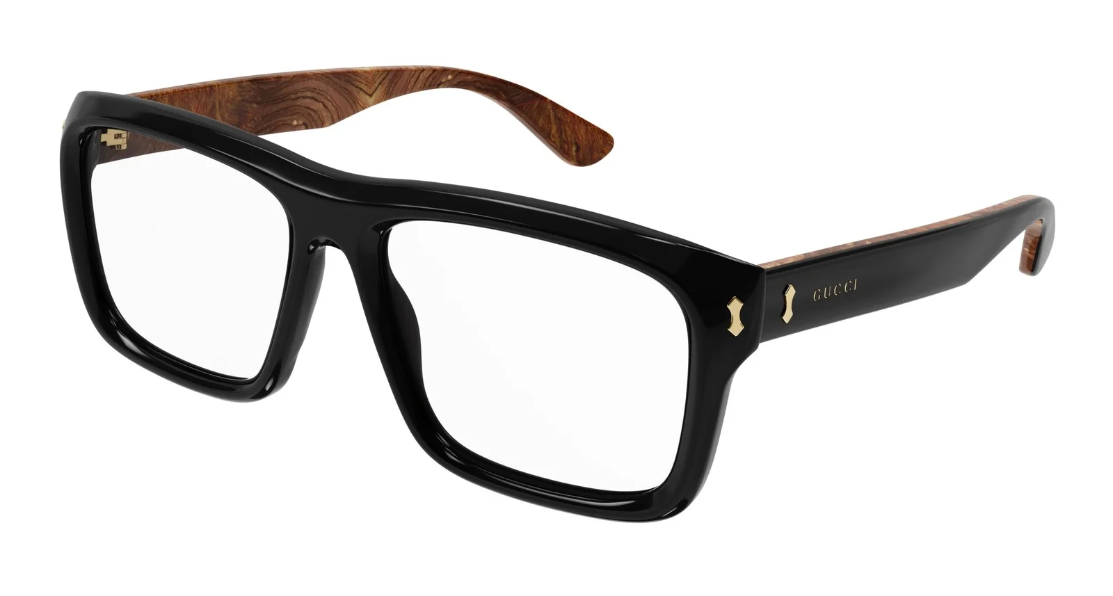 GUCCI GG0004O 003 Round Oval Havana Demo Lens 53 mm Men 4