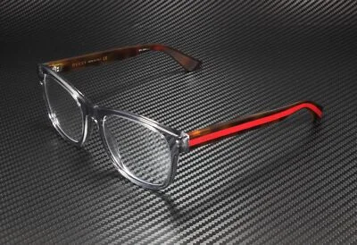 GUCCI GG0004O 004 Round Oval Grey Demo Lens 53 mm Men