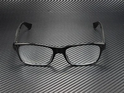 GUCCI GG0006O 001 Round Oval Black Demo Lens 53 mm Men 2