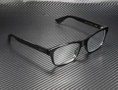 GUCCI GG0006O 001 Round Oval Black Demo Lens 53 mm Men 3
