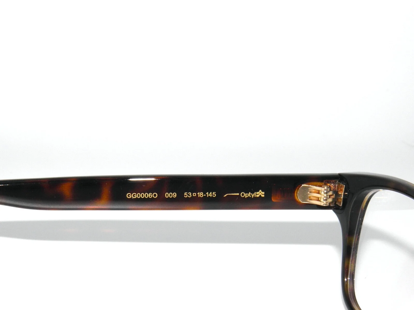 Gucci GG0006O 009 53 Avana Brown 0006O Eyeglasses 4