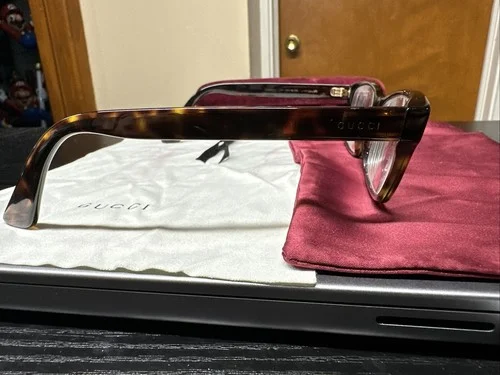GUCCI GG0006O 011 Havana Frame Authentic Eyeglasses With Case 3