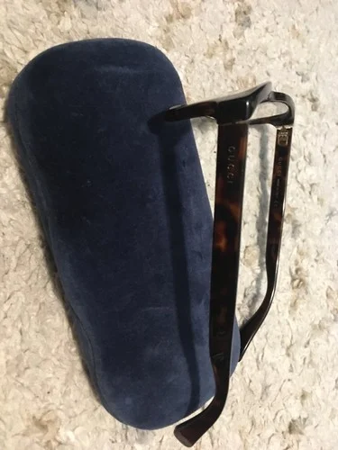 Gucci GG0006OA 001 Asian Fit Black Plastic Rectangle Eyeglasses 55mm 2