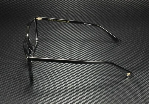 GUCCI GG0025O 001 Rectangle Square Black Demo Lens 56 mm Women 4