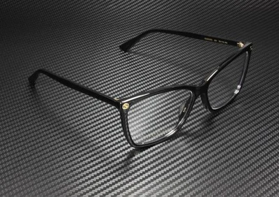 GUCCI GG0025O 001 Round Oval Black Demo Lens 56 mm Women 3