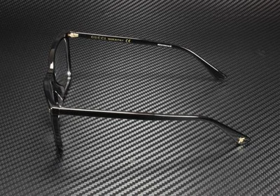 GUCCI GG0025O 001 Round Oval Black Demo Lens 56 mm Women 4