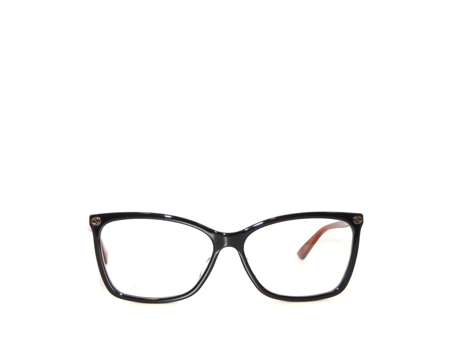 Gucci GG0025O 0025 003 56 Black Havana Eyeglasses 0025O 2