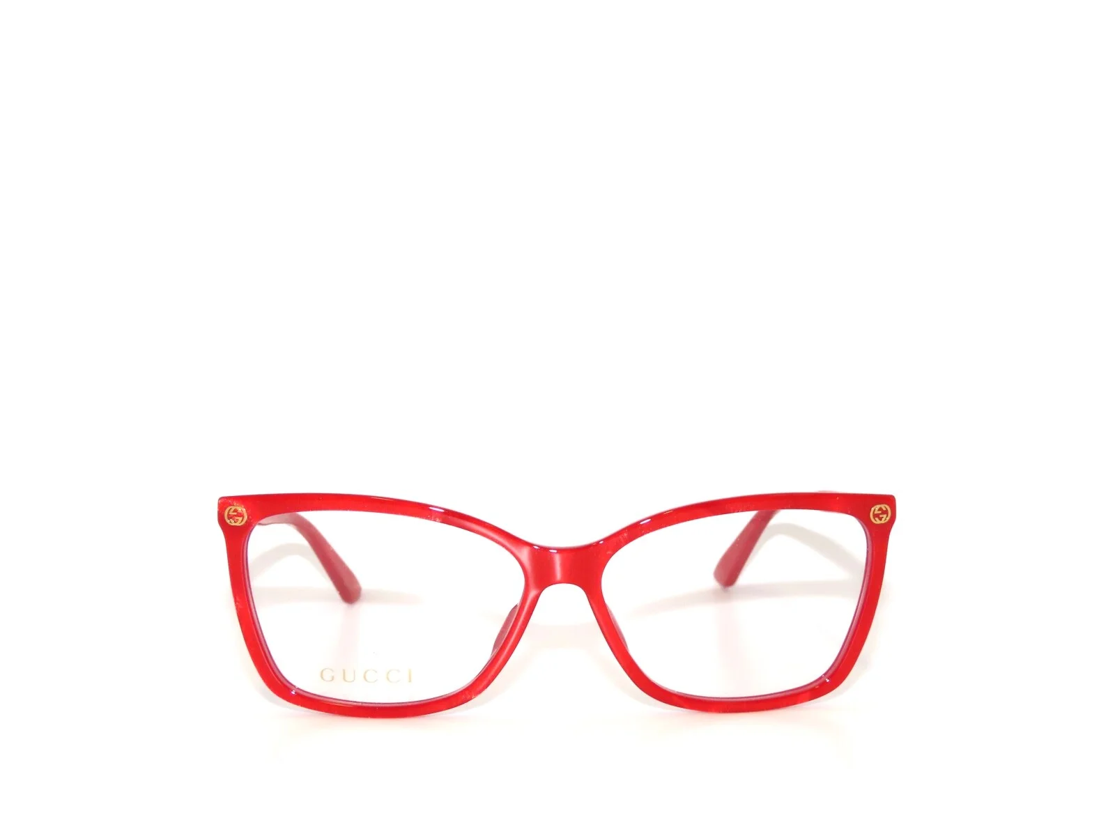 Gucci GG0025O 0025 004 56 Red Eyeglasses 0025O 2
