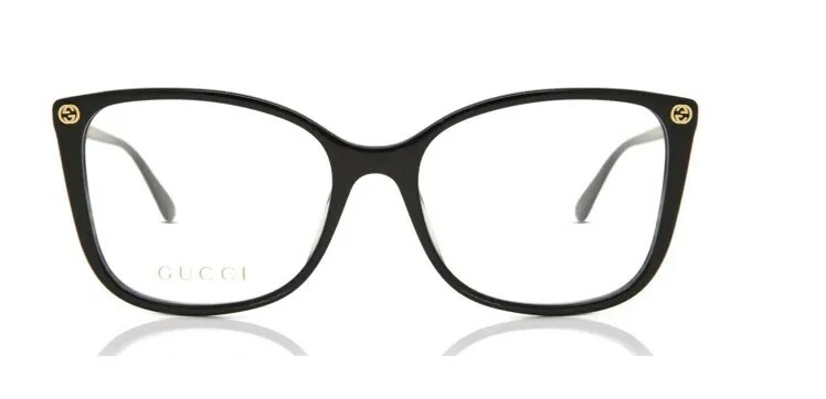 Gucci GG0026O 001 Black Cat-Eye Women 2