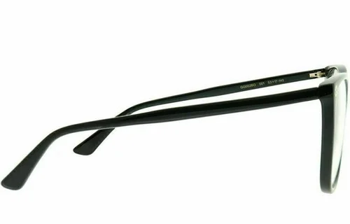Gucci GG0026O 001 Black Cat-Eye Women 3