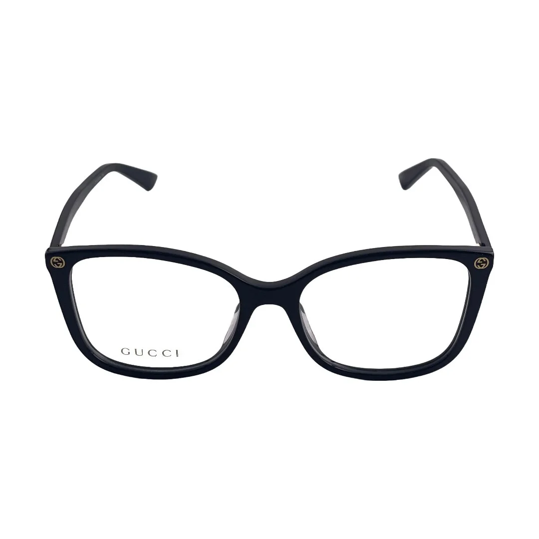 Gucci GG0026O 001 Cat Eye Women 2