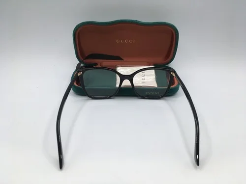 Gucci GG0026O 001 Eyeglasses Frame Women 2