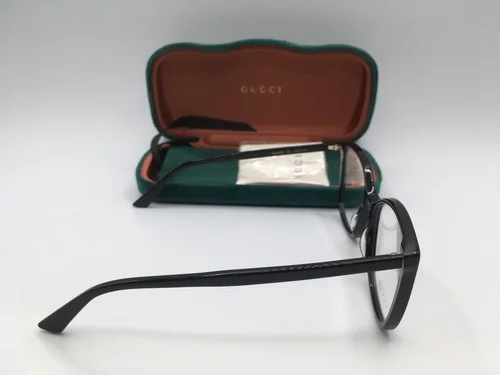 Gucci GG0026O 001 Eyeglasses Frame Women 3
