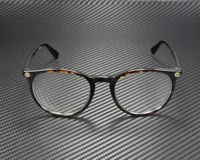 GUCCI GG0027O 002 Round Oval Havana Demo Lens 50 mm Women 2