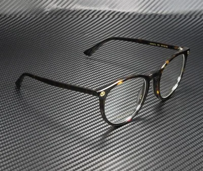GUCCI GG0027O 002 Round Oval Havana Demo Lens 50 mm Women 3