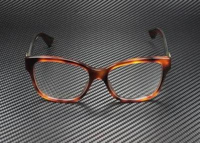 GUCCI GG0038O 002 Rectangular Square Havana Demo Lens 54 mm Women 2