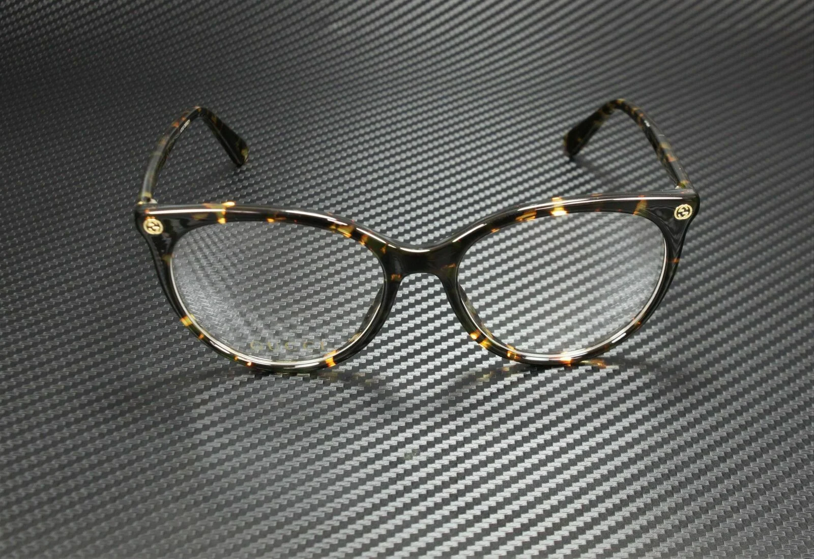 GUCCI GG0093O 002 Round Oval Havana Women 2