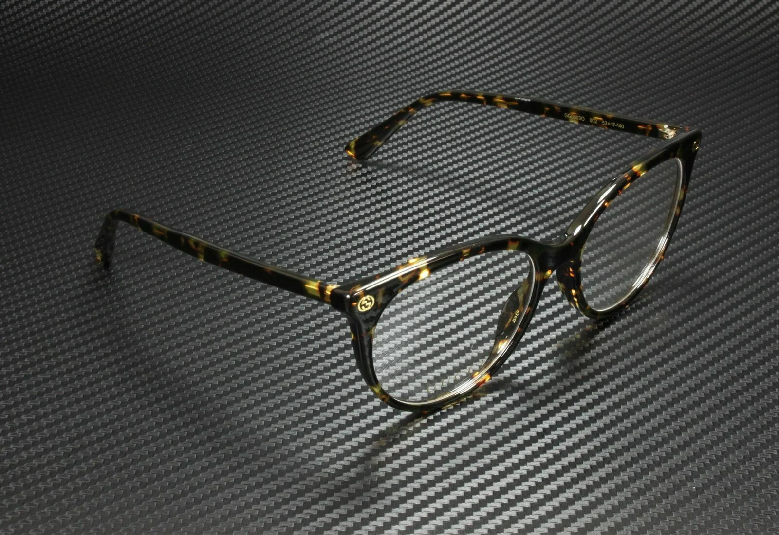 GUCCI GG0093O 002 Round Oval Havana Women 3