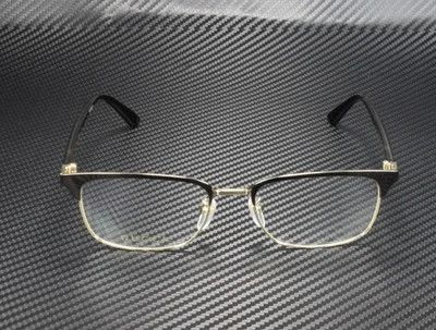 GUCCI GG0131O 002 Rectangular Square Brown Demo Lens 53 mm Men 2