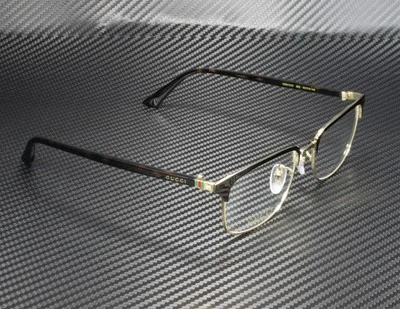 GUCCI GG0131O 002 Rectangular Square Brown Demo Lens 53 mm Men 3