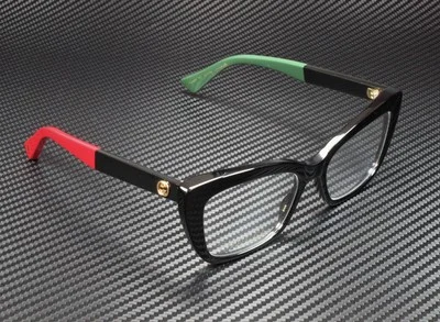 GUCCI GG0165O 003 Cat Eye Black Demo Lens 51 mm Women 3