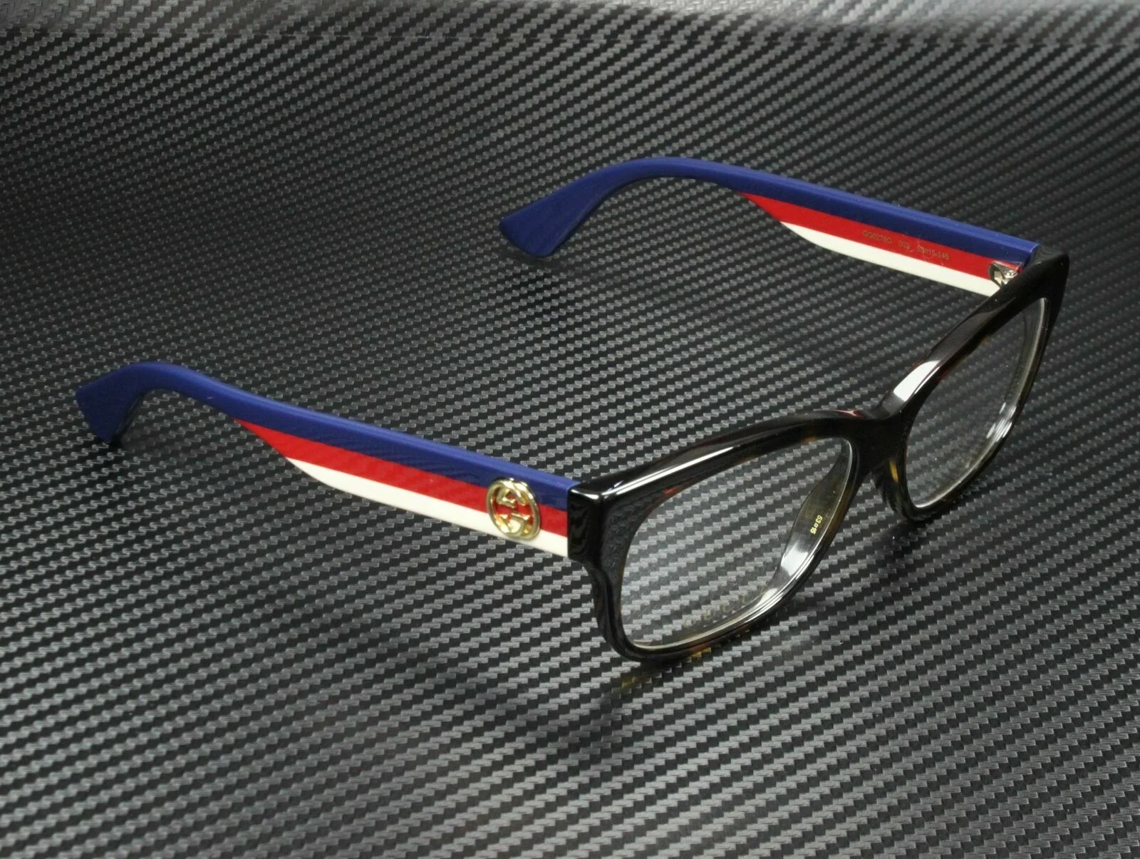 GUCCI GG0278O 002 Rectangle Square Havana Women 3