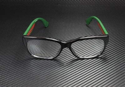 GUCCI GG0278O 011 Rectangular Square Black Demo Lens 55 mm Women 2