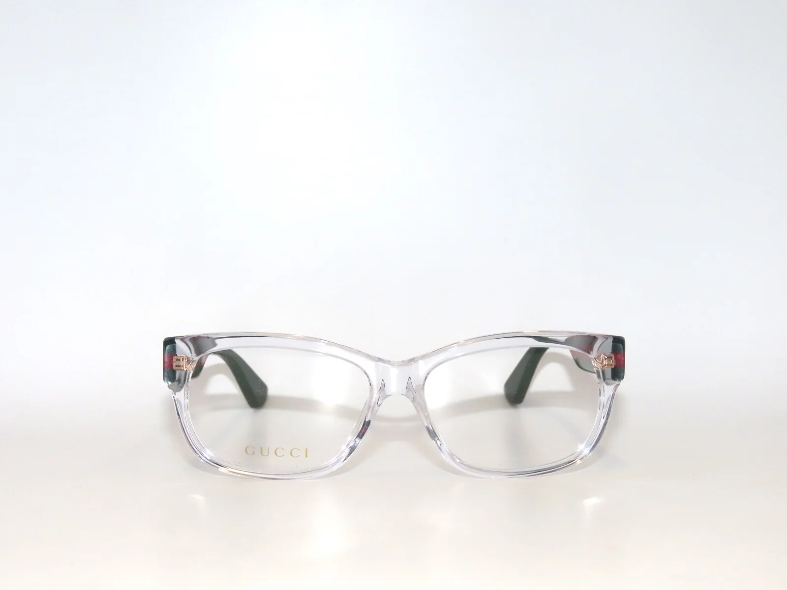 Gucci GG0278O 0278 016 55 Crystal Green Red Eyeglasses 0278O 2