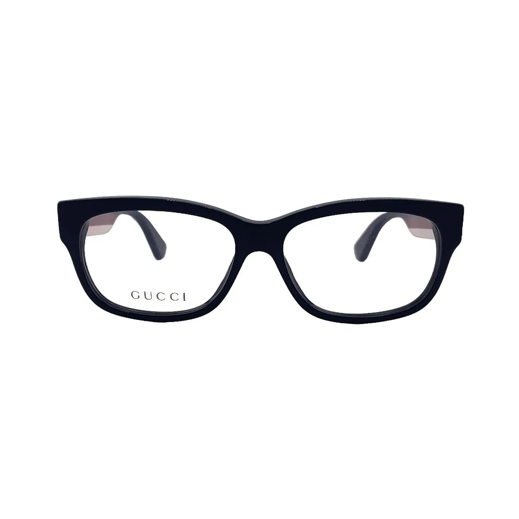 Gucci GG0278O Black / Multicolor Temple Eyeglasses Frames 53mm 15mm 145mm - 001 2