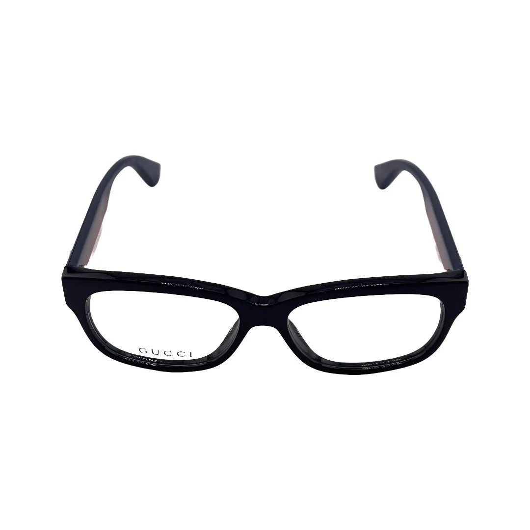 Gucci GG0278O Black / Multicolor Temple Eyeglasses Frames 53mm 15mm 145mm - 001 3
