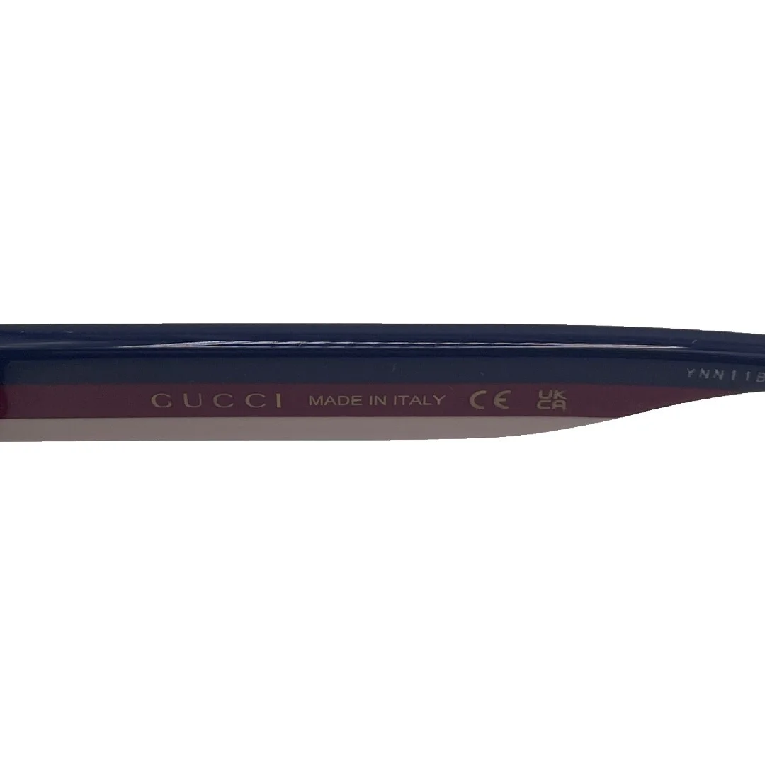 Gucci GG0278O Black / Multicolor Temple Eyeglasses Frames 53mm 15mm 145mm - 001 4