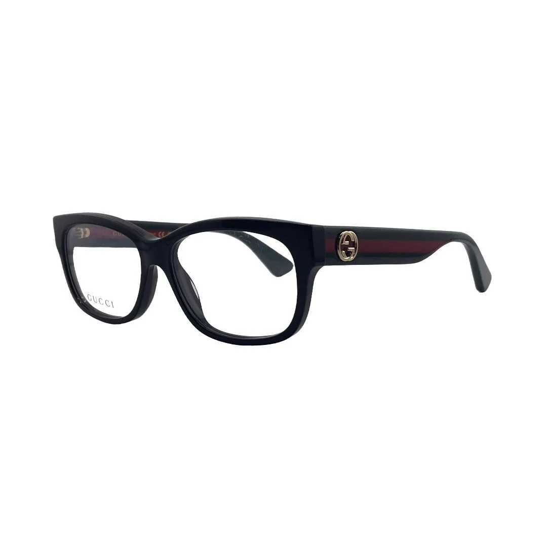 Gucci GG0278O Black / Red / Green Eyeglasses Frames 55mm 15mm 145mm - 011