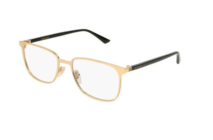 GUCCI GG0294O 001 Gold Eyeglasses Glasses Frame 54-18-140 B39 Italy