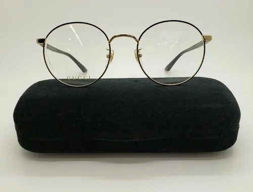 GUCCI GG0297OK 003 EYE GLASSES FRAMES UNISEX EYEWEAR 52-21-150 NEW w. CASE!!!
