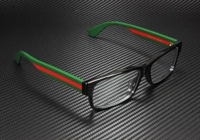 GUCCI GG0344Oa 001 Rectangular Square Black Demo Lens 56 mm Men 3