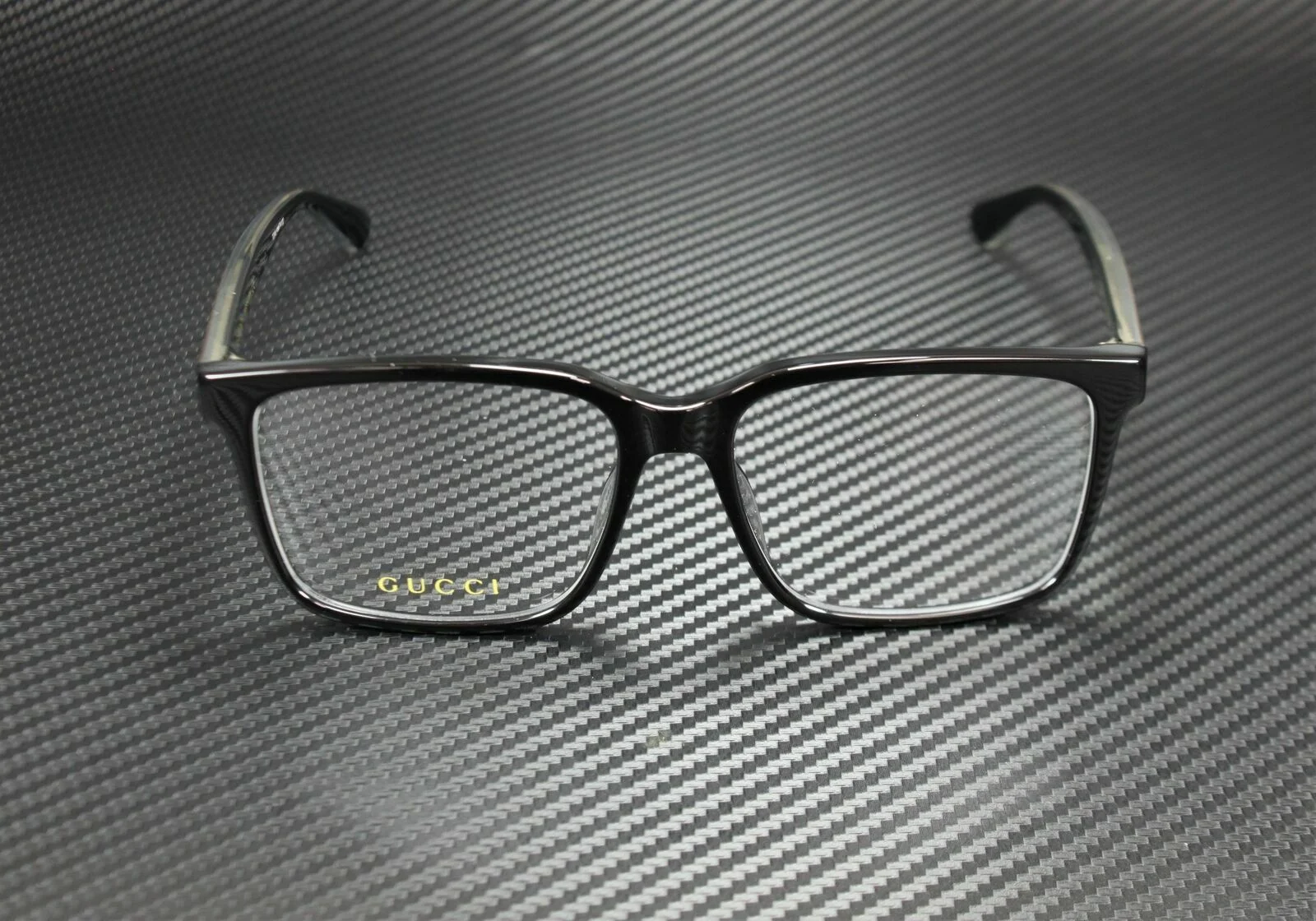 GUCCI GG0385OA 001 Square Black Men 2