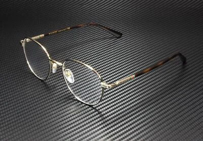 GUCCI GG0392O 002 Round Oval Black Gold Havana Demo Lens 51 mm Men