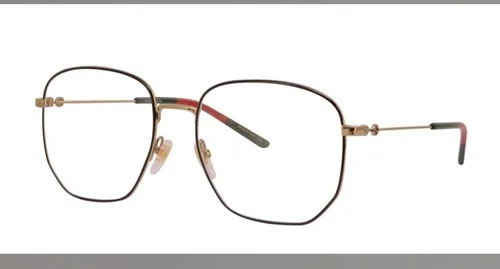 GUCCI GG0396O 001 Aviator Gold Women Authentic Eyeglasses Frame 56 mm 3