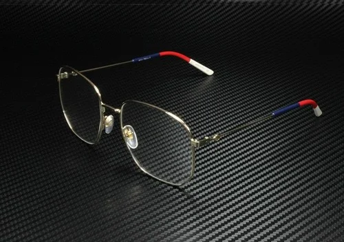 GUCCI GG0396O 002 Aviator Gold Demo Lens Women