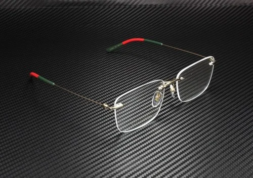 GUCCI GG0399O 002 Gold Rectangle Men 3