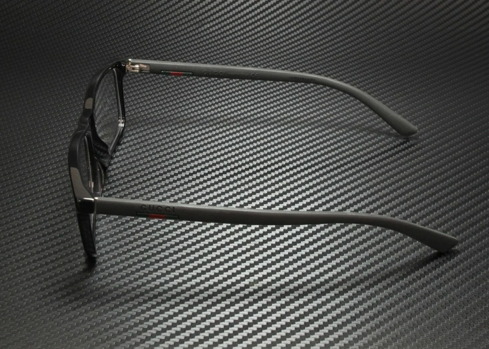 GUCCI GG0424O 001 Aviator Black Demo Lens Men 4