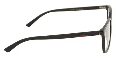 Gucci GG0426OA Eyeglasses Men Black Rectangle 58mm New 100% Authentic 3