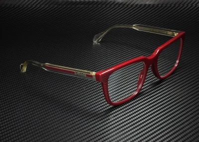 GUCCI GG0560O 007 Square Burgundy Crystal Demo Lens 55 mm Men 3