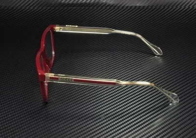 GUCCI GG0560O 007 Square Burgundy Crystal Demo Lens 55 mm Men 4