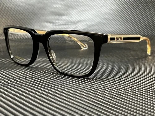 GUCCI GG0560ON 005 Black/Crystal Square Men