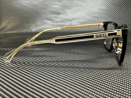 GUCCI GG0560ON 005 Black/Crystal Square Men 3