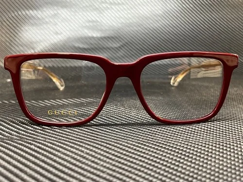 GUCCI GG0560ON 007 Burgundy/Crystal Square 55 mm Men 2