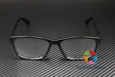 GUCCI GG0640OA 001 Rectangular Black Shiny Demo Lens 55 mm Men 2